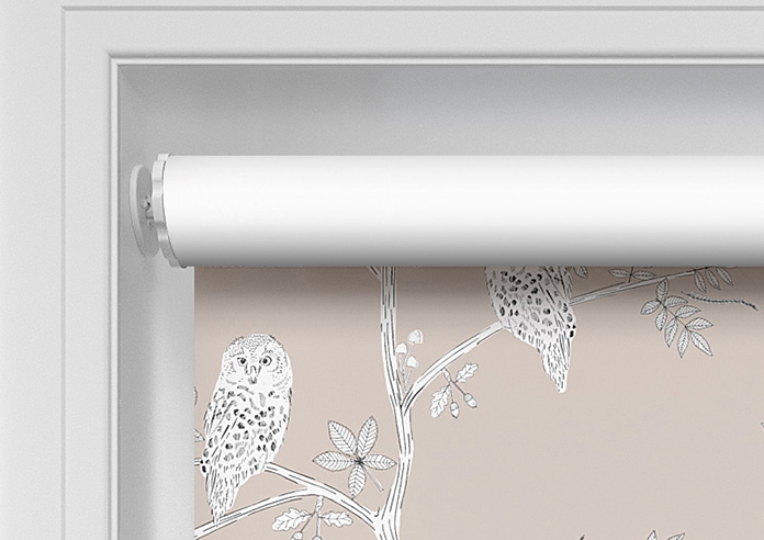 Treetop Owls, Rose Gold - Twist&Fit Roller Blind - Image 10